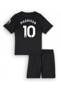 Fotbalové Dres Tottenham Hotspur James Maddison #10 Dětské Venkovní Oblečení 2025-26 Krátký Rukáv (+ trenýrky)